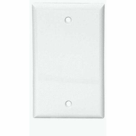 EATON WIRING DEVICES Unbreakable Nylon Blank Wall Plate 5129WBOX